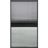  Plise komarnik za okna aluminij 80x160 cm s senčilom, (21049951) | Shoptok.si
