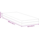  Madraci Bijela siva 90 x 200 cm 100% poliester žakard tkanina | shoptok.hr