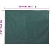  Koprena za rastline iz flisa z zadrgo 4 kosi 70 g/m² 3,93x3 m | Shoptok.si