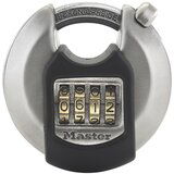 Master Lock Disc Combination Lock Stainless Steel M40EURDNUM | shoptok.hr