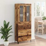 Highboard Staro drvo 69,5 x 34 x 180 cm Konstruirano drvo Slike