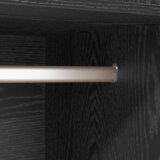 vidaXL Garderobna omara Črni hrast 50 x 50 x 200 cm Konstruiran les | Shoptok.si