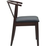  Stolac za blagovanje 2 pcs Svijetlosmeđa i crna | shoptok.hr