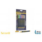 SECURIT Markerji s tekočo kredo ®, 2 mm, 7 x metalik | Shoptok.si