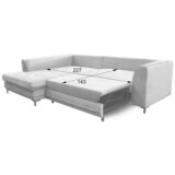 Livetastic KOTNA SEDEŽNA GARNITURA, velur rumena | Shoptok.si