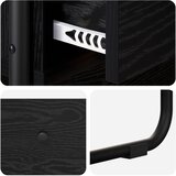 Konzolna stolica Crni hrast 100 x 40 x 75 cm Konstruirano drvo | Eponuda.com
