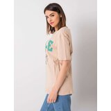 RUE PARIS T-shirt-327-TS-6390.69-beige | Shoptok.si