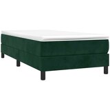  Okvir za krevet s oprugom tamnozeleni 80 x 200 cm baršunasti | shoptok.hr