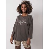 RELEVANCE Blouse-RV-BZ-6282.85P-dark khaki | Shoptok.si