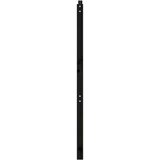  Uzglavlje za krevet crno 206 x 4 x 100 cm od masivne borovine | shoptok.hr