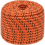 vidaXL Brodski konop narančasti 14 mm 50 m od polipropilena | shoptok.hr