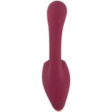 Javida jezični 2u1 vibrator (crveni) | shoptok.hr