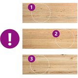  Prozorske klupice 2 kom 110x40x2 cm netretirane masivne hrast | shoptok.hr