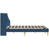  Krevetna konstrukcija Jednobojno Plava 120 x 190 cm tkanina | shoptok.hr