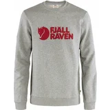 Fjällräven Pulover na prostem Logo Sweater M Grey/Melange L