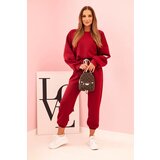 Kesi Włoski Set sweatshirt + pants plum butter | Shoptok.si