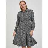 Orsay white and Black Women Patterned Dress - Women Cene