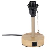  Brilagi - Stona lampa sa USB portom TABLON 1xE27/25W/230V hrast/bež/crna | Eponuda.com