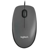  LOGITECH_ M90 Optical Retail crni miš Cene