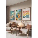 WALLXPERT Č-300854 - 3040 set dekorativnih slika u više boja (3 komada) | Eponuda.com