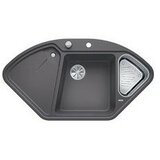 Blanco sudoper DELTA II-F InFino SILGRANIT BOJA KAVE, pribor 18/10, s dalj.upr. | shoptok.hr