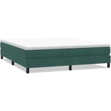  Krevet s oprugama bez madracem tamnozeleni 180x210cm baršunasti | shoptok.hr