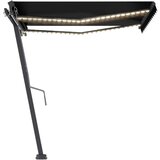  Avtomatska tenda LED + senzor 350x250 cm antracitna, (20728794) | Shoptok.si