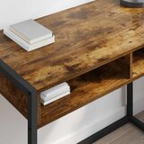  Stol s pohranom Dimni hrast 100 x 50 x 75 cm Konstruirano drvo | Eponuda.com