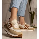 Gemre Beige women's sports sneakers Marena | shoptok.hr
