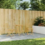  3-dijelni bistro set od bambusa | shoptok.hr
