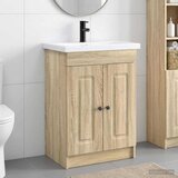  Set namještaja za kupaonicu Hrast sonoma 78,5 x 37,5 x 81 cm | shoptok.hr