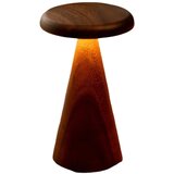 Gingko LED stolna lampa u tamnoj prirodnoj boji s drvenim sjenilom (visina 21 cm) Sylva – | shoptok.hr