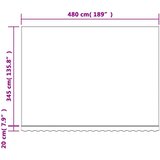  Zamjenska tkanina za tendu raznobojna prugasta 5 x 3,5 m | Eponuda.ba