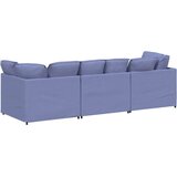  Modularna sofa s jastucima, tkanina, traperice, plava | Shoptok.si