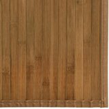  Tepih pravokutni smeđi 100 x 200 cm od bambusa | shoptok.hr