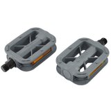 Pedala pvc sa ležajem siva 9/16