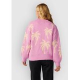 Rip Curl Retro Swell Palm Jacquard Crew Pulover lilac | Shoptok.si