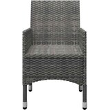  5-dijelni vrtni blagovaonski set sivi | shoptok.hr