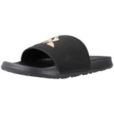 Le Coq Sportif Natikači SLIDE BINDING METALLIC Črna | Shoptok.si