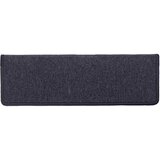  Prostirke za stepenice 15 kom 65x21x4 cm tamno sive i plave pravokutne rubove | shoptok.hr