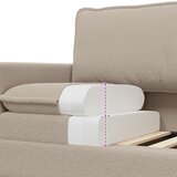  Set sofe 2 kom. Svjetlosiva Tkanina | shoptok.hr
