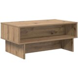  Klubska miza Umetni hrast 80 x 46 x 35 cm Konstruiran les, (5000120564) | Shoptok.si