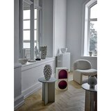 Bloomingville Okrogla stranska mizica v dekorju jelke ø 40 cm Edith – | Shoptok.si
