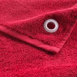 Douceur d intérieur Rdeča frotirna bombažna brisača 50x50 cm Cuistot – | Shoptok.si
