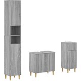  Set za kupaonicu od 3 dijela ARNHEM Konstruirano drvo | shoptok.hr