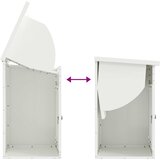  Sandučić za pakete s pohranom Bijelo 47,5 x 38 x 59 cm Čelik | shoptok.hr