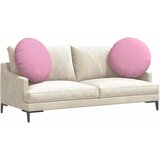  Jastučići za sjedenje 2 pcs Ružičasta Ø60 x 21 cm tkanina | shoptok.hr
