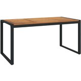  Vrtna garnitura - 5-dijelni vrtni blagovaonski set od bagremovog drva i metala - Dužina stola 160 cm 4 | shoptok.hr