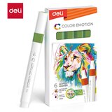 Deli MARKER AKRILNI MAHOVINA ZELENI 154 COLOR EMOTION EC193A-Moss Green Cene