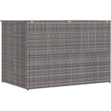  Vrtna kutija za pohranu siva 150 x 100 x 100 cm od poliratana | Eponuda.ba
